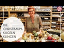 Weihnachtskugel Pailletten