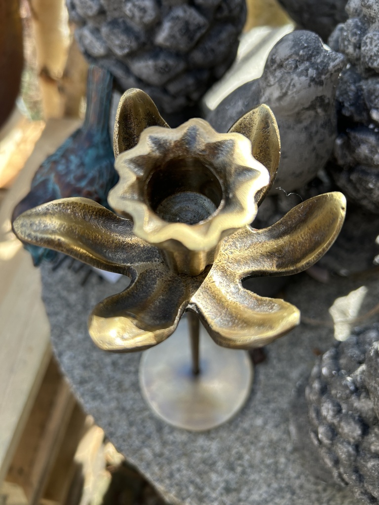Kerzenständer "Celaya" antik bronze
