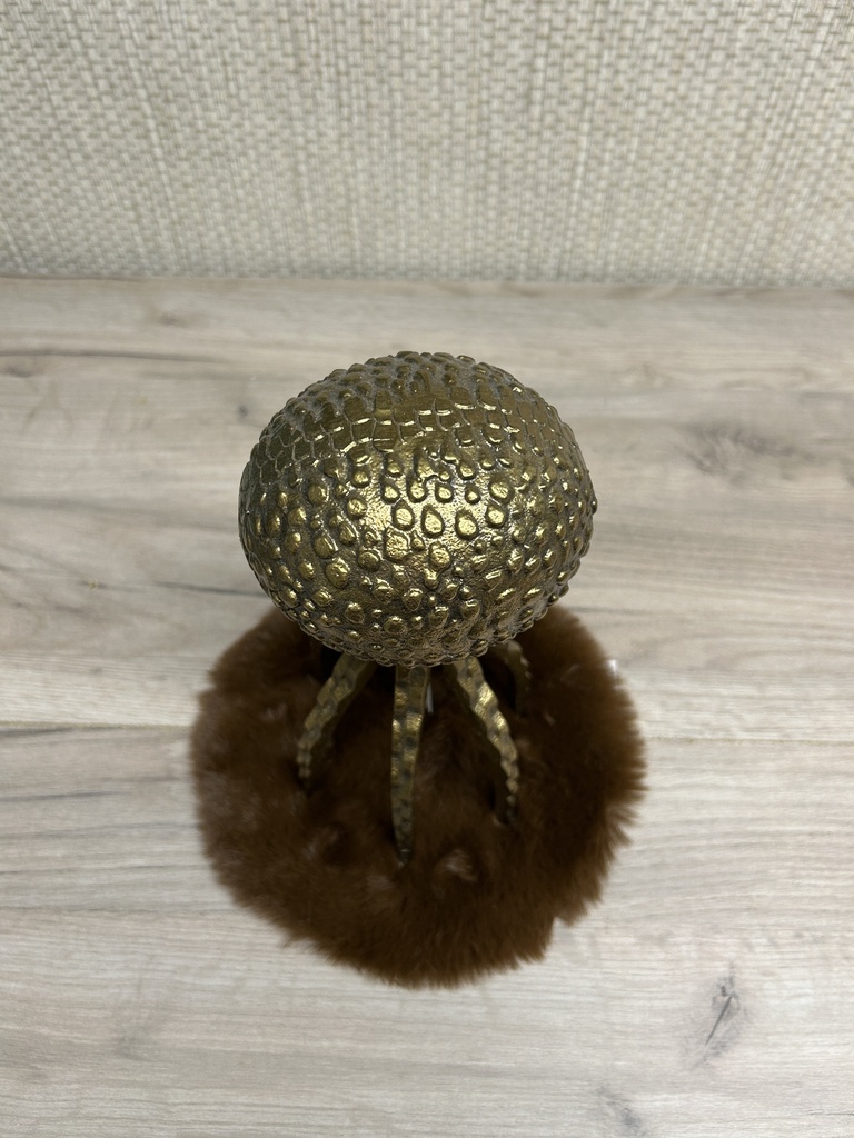 Deko Objekt Oktopus Gold