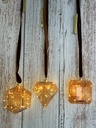 Diamant Tropfen LED orange
