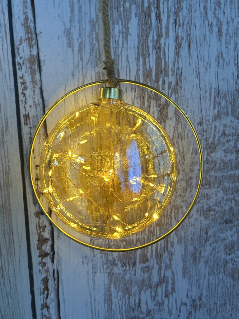 LED Dekorationsobjekt Gold