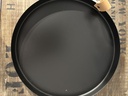 Metall-Tablett rund, schwarz