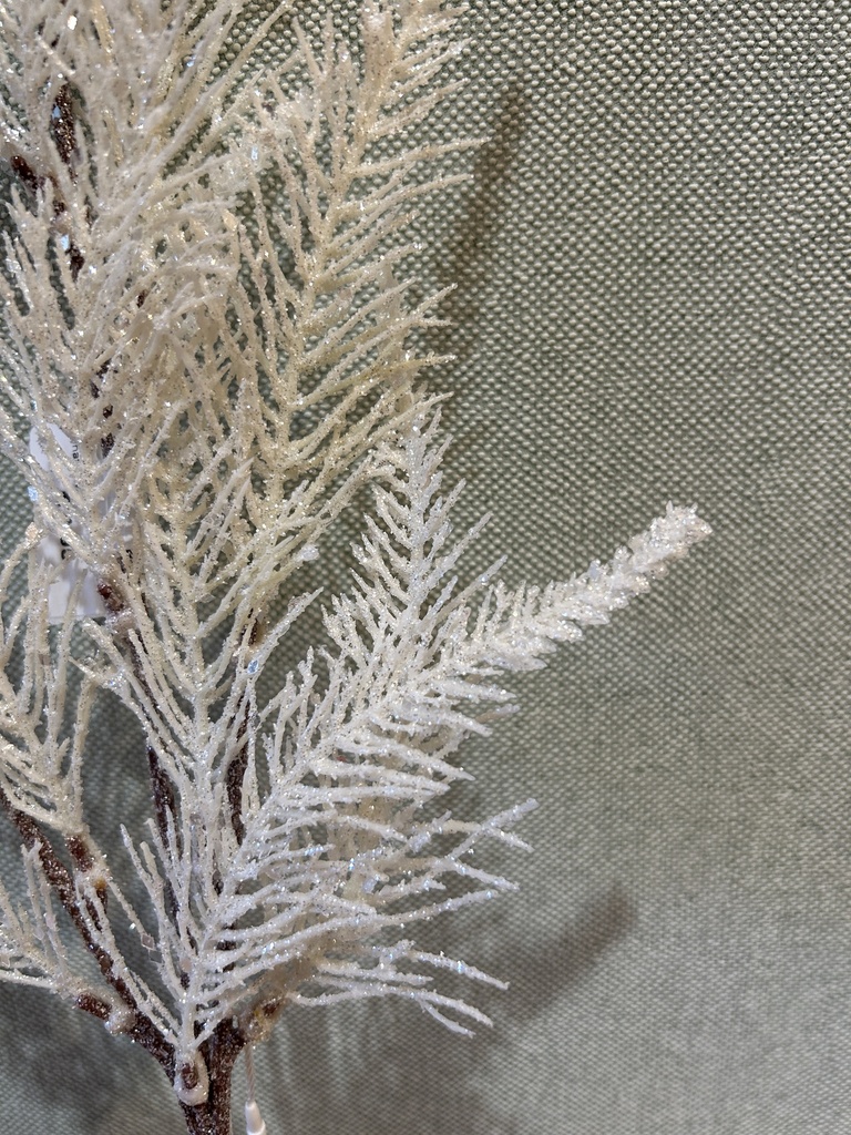 Farnzweig naturweiß