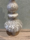 Baumspitze Glas antikweiß