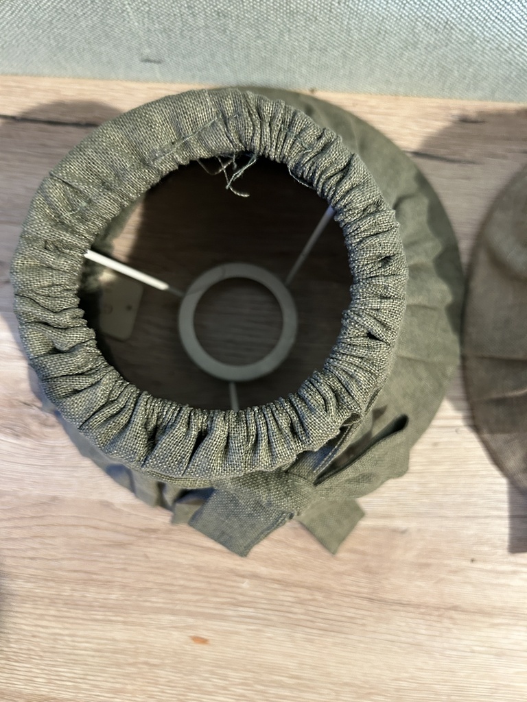 Lampenschirm Stoffbezug