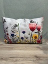 Kissen Blumenwiese mit Füllung, 56 x 38 cm
