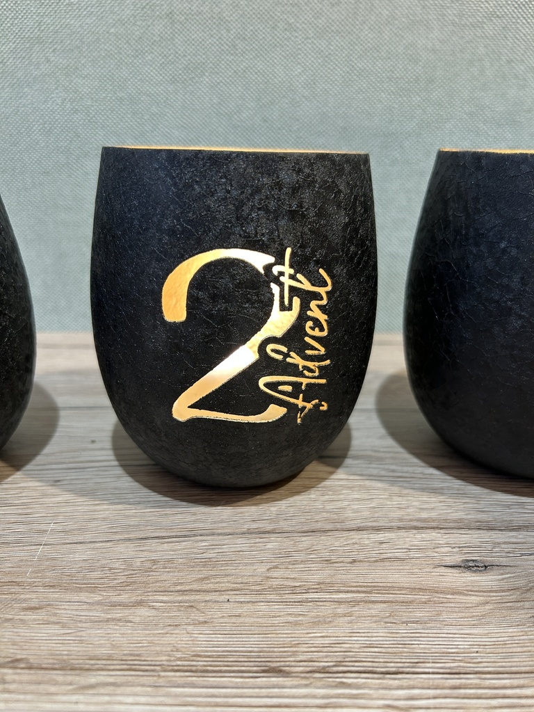 Windlicht Advent 4er Set