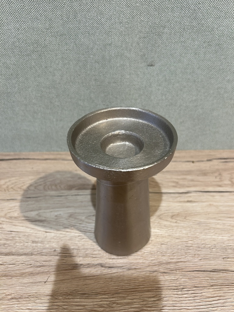 Kerzenständer Metall silber