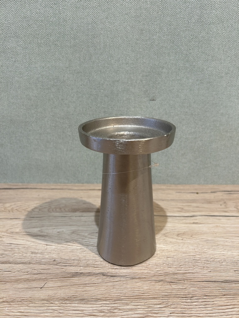 Kerzenständer Metall silber