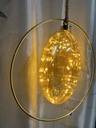 Scheibe LED mit Goldring
