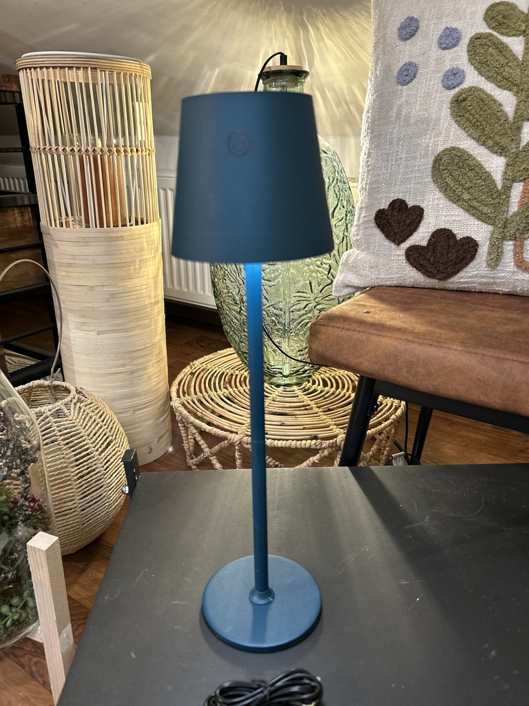 Solar Tisch-Lampe Höhe 37cm