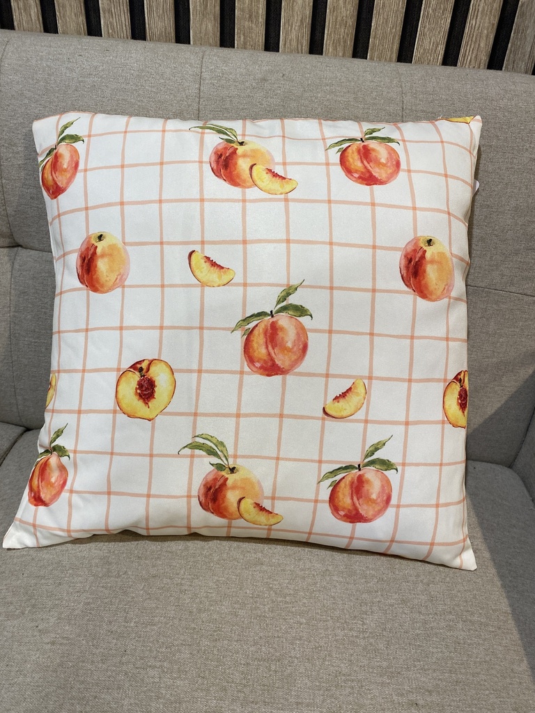 Outdoorkissen Pfirsichdesign 45x45 cm