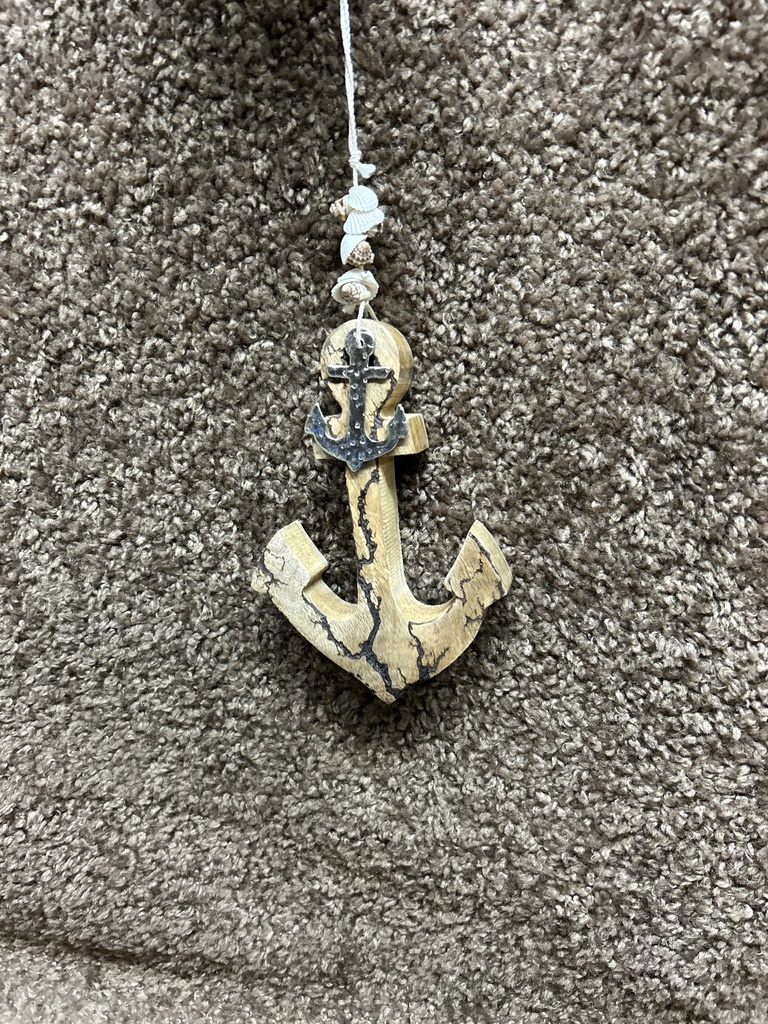 Anker Deko-Hänger mit Muscheln
