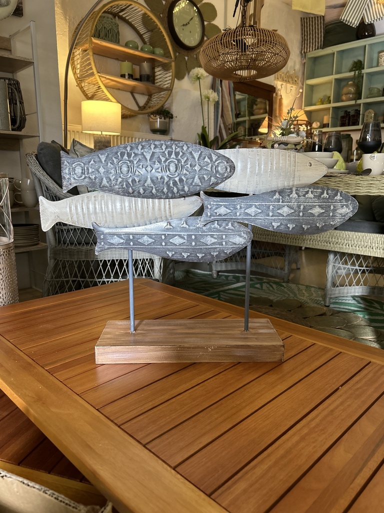 Fische Ornament Metall