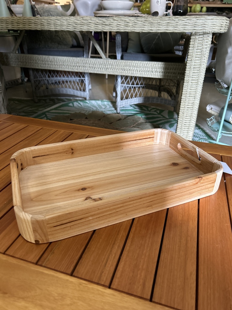Holztablett Bambus