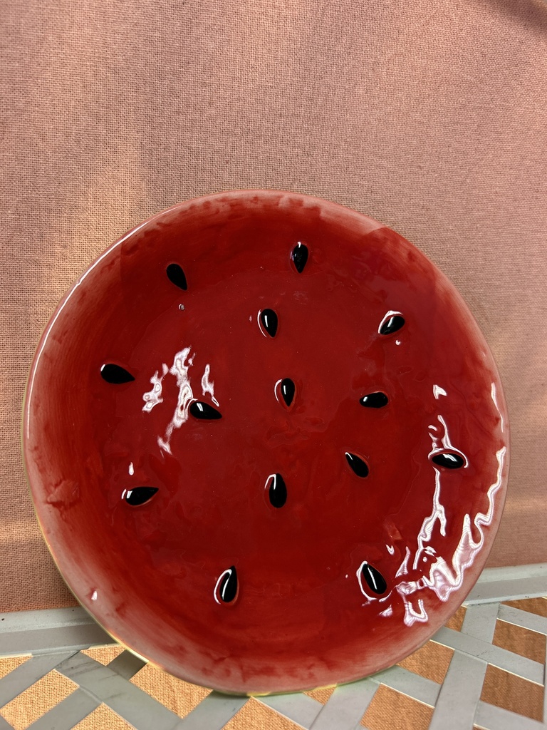 Geschirr Wassermelone