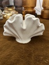 Vase Muschelform Porzellan