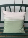 Outdoorkissen (grün gestreift)