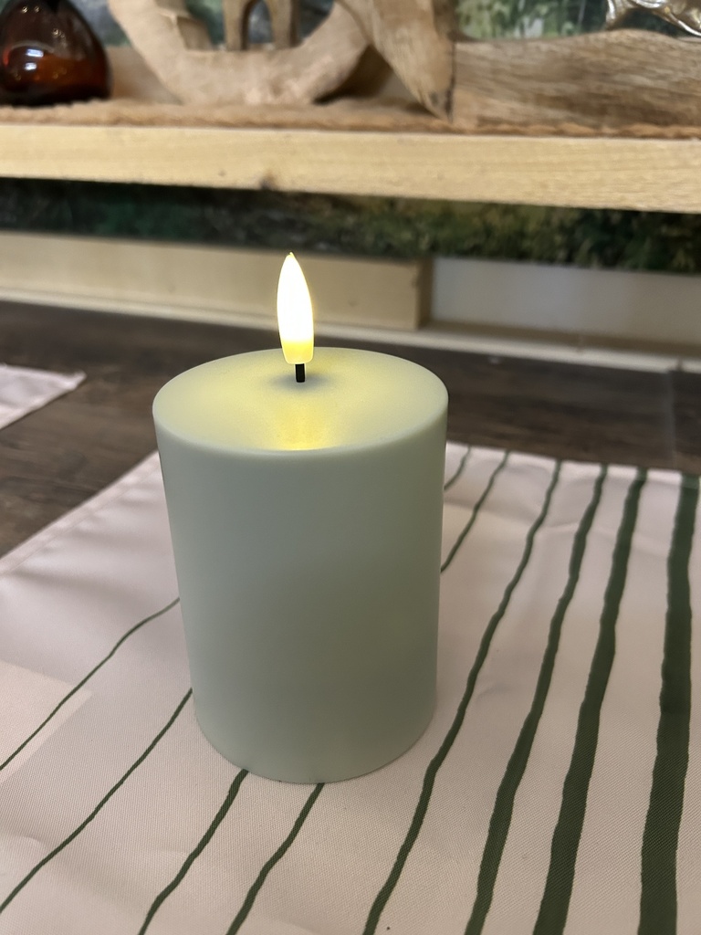 Solar Stumpenkerze Outdoor