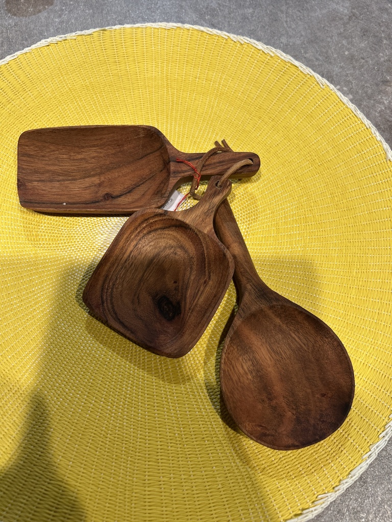 Küchenhelfer Set aus Olivenholz 3tlg