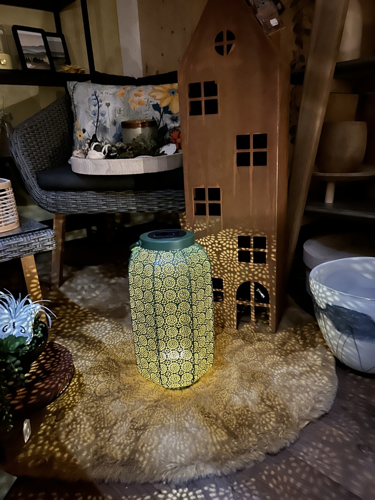 Solarlaterne mit Griff