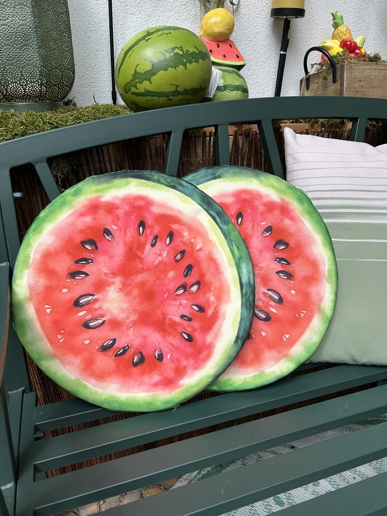 Stuhlkissen "Wassermelone" outdoor