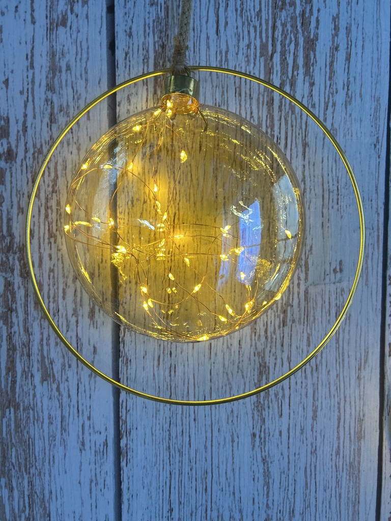 LED Dekorationsobjekt Gold