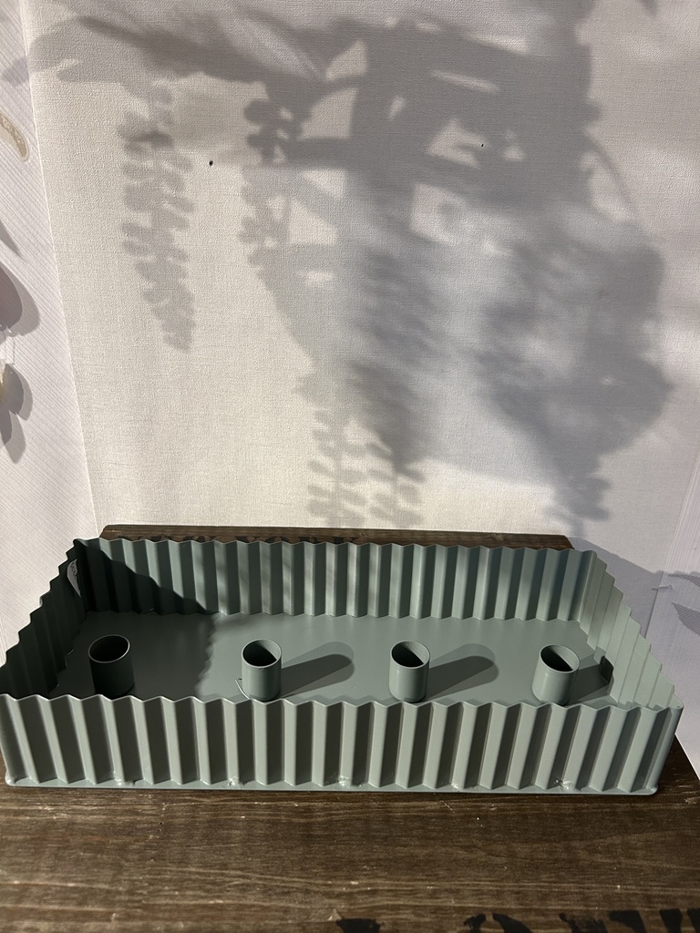 Kerzenhaltertablett rechteckig