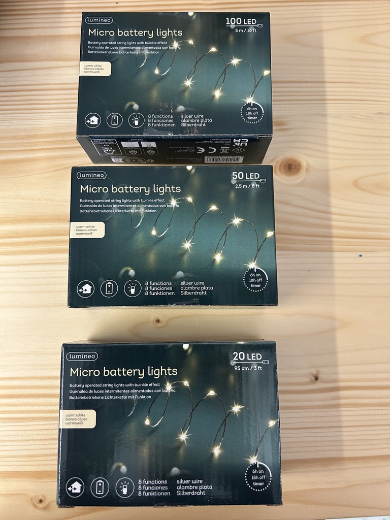 Lichterkette batteriebetrieben mit Funktion