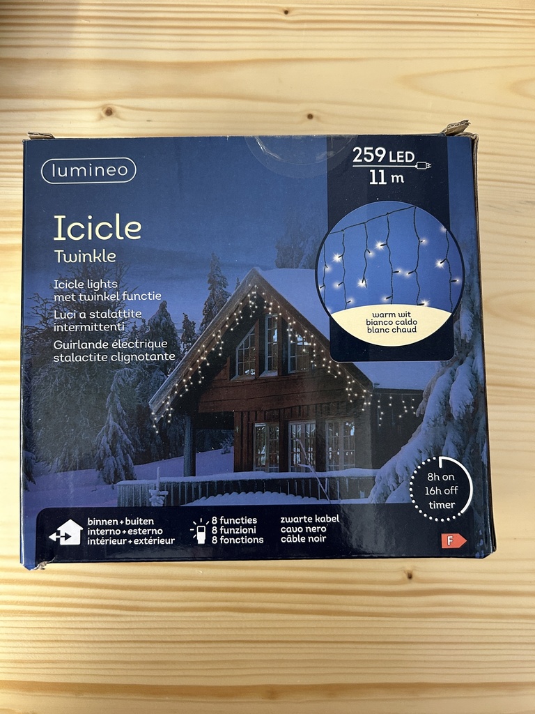 LED-Lichterkette Lumineo Lichtervorhang