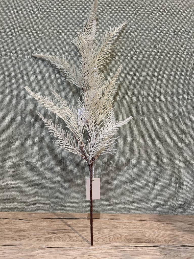 Farnzweig naturweiß