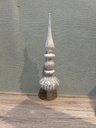 Baumspitze Glas antikweiß