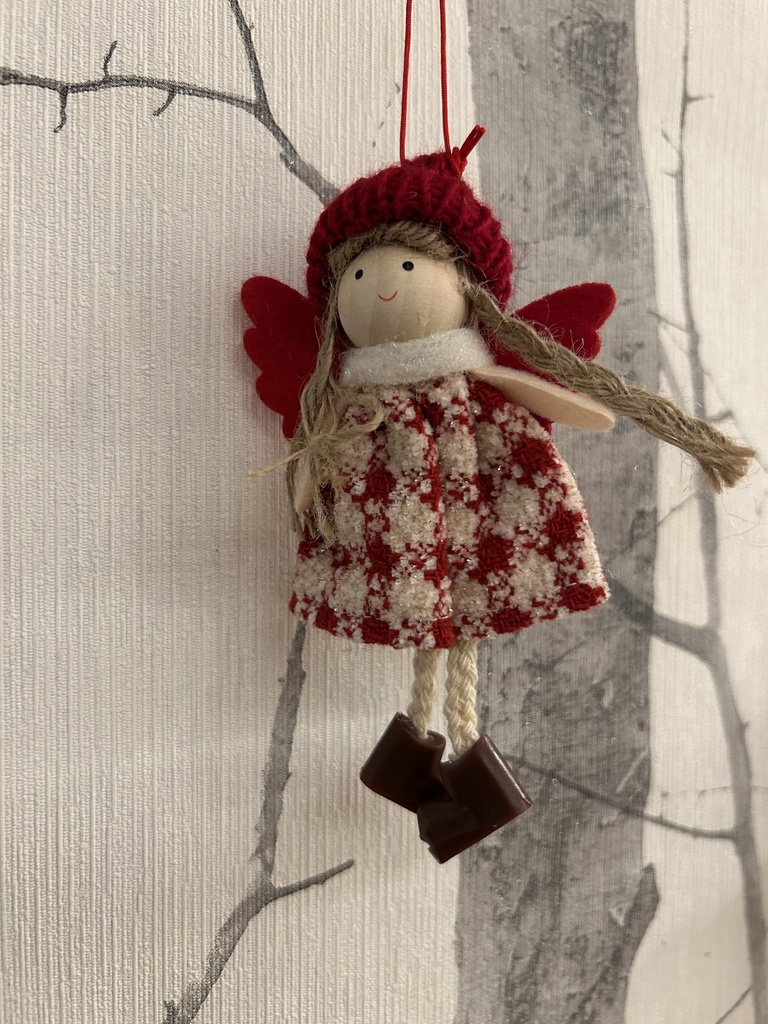 Weihnachtsanhänger Engel Polyester