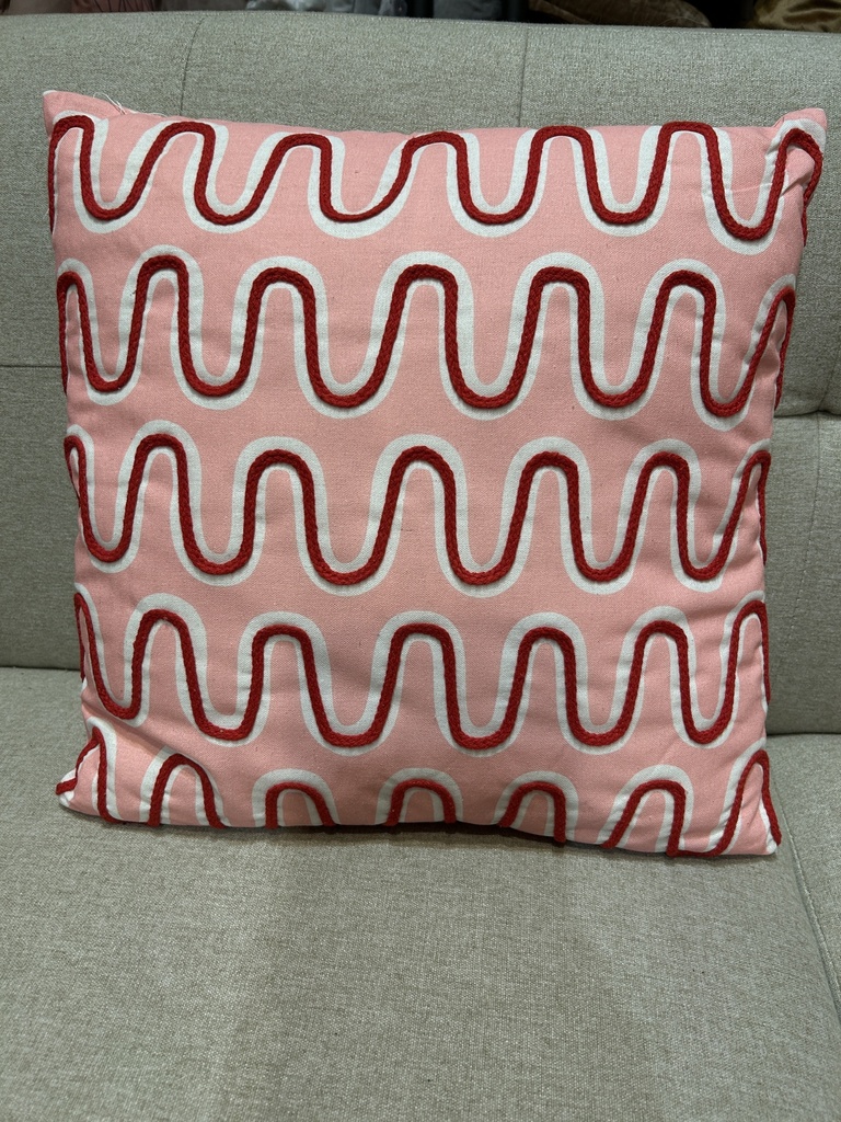 Kissen Wellenmuster
