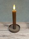 Kerzenhalter Metall rund