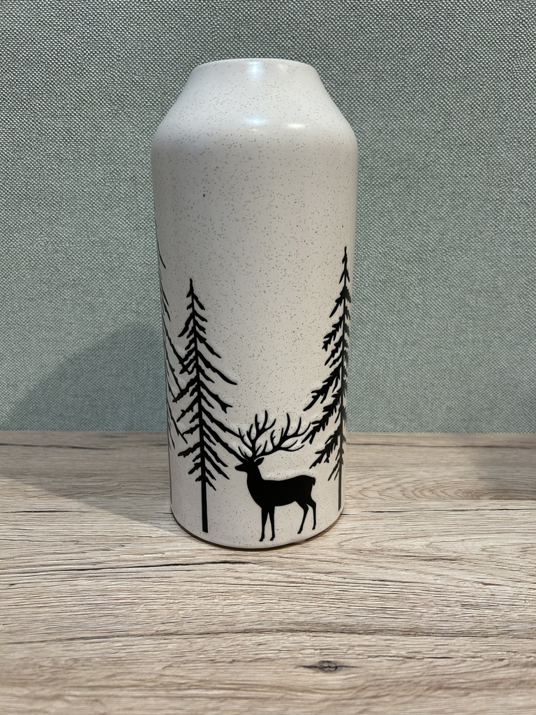 Vase Winterlandschaft