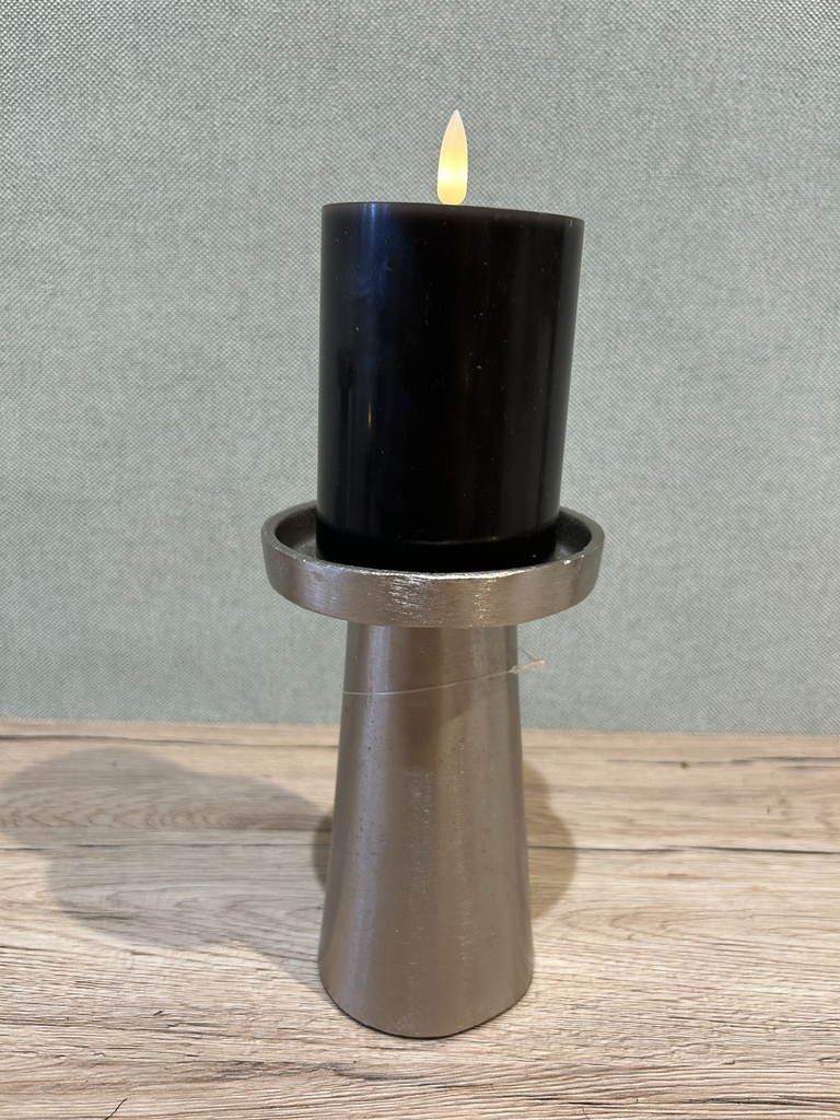Kerzenständer Metall silber