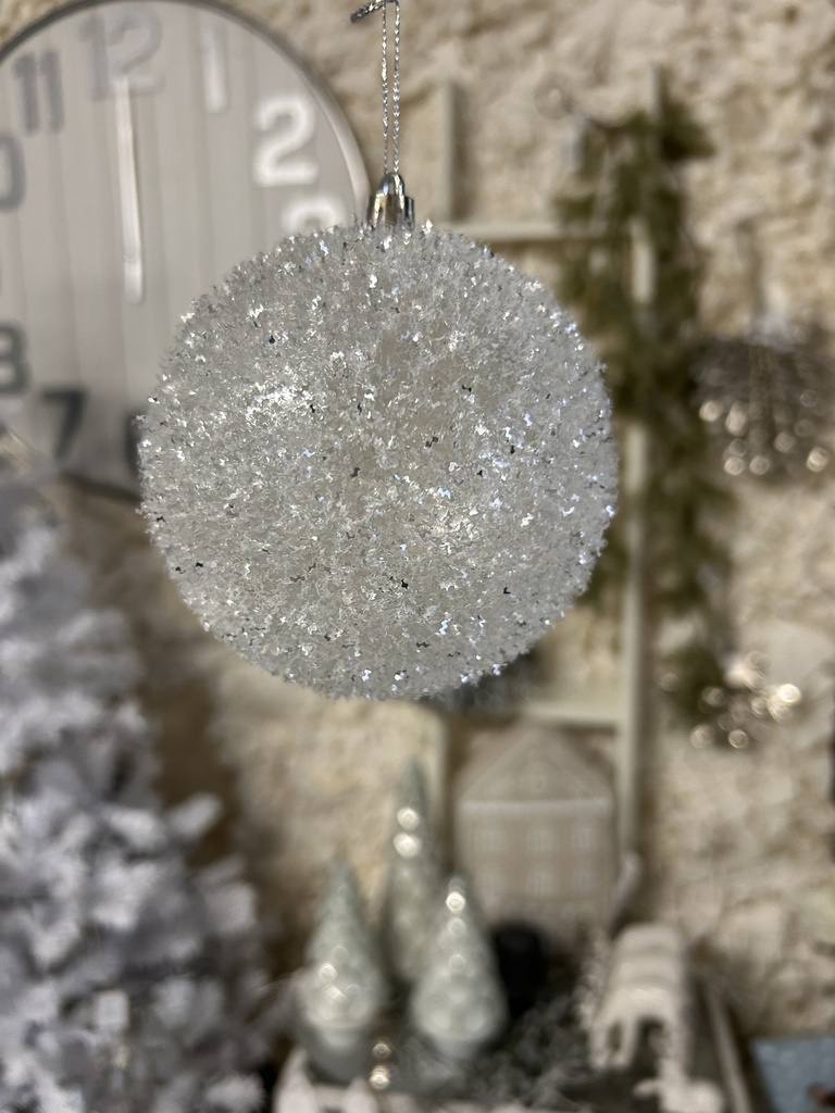Weihnachtskugel Glitter bruchfest