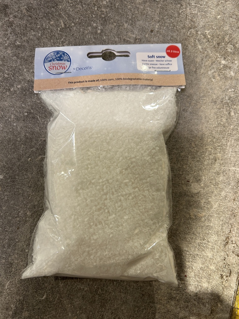 Weihnachtsschnee biologisch