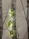 LED-Weihnachtszapfen grün