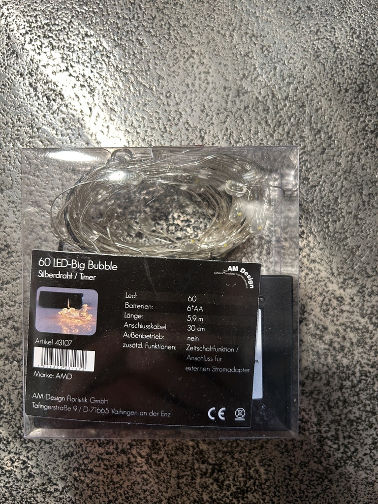 Indoor Lichterkette 60 LED