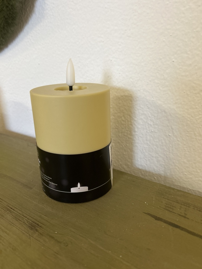 LED Außenkerze mit Flammeneffekt