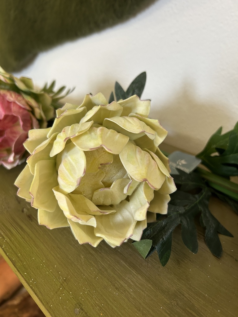 Artischocke am Stiel