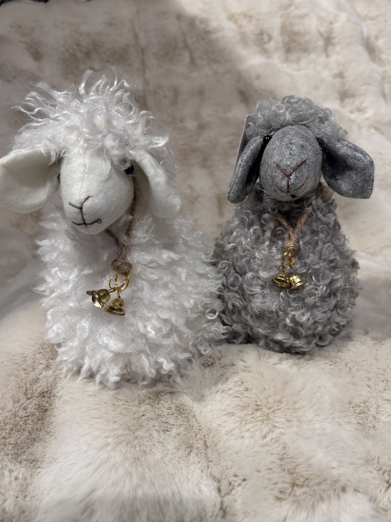 Schaf mit Halsband groß
