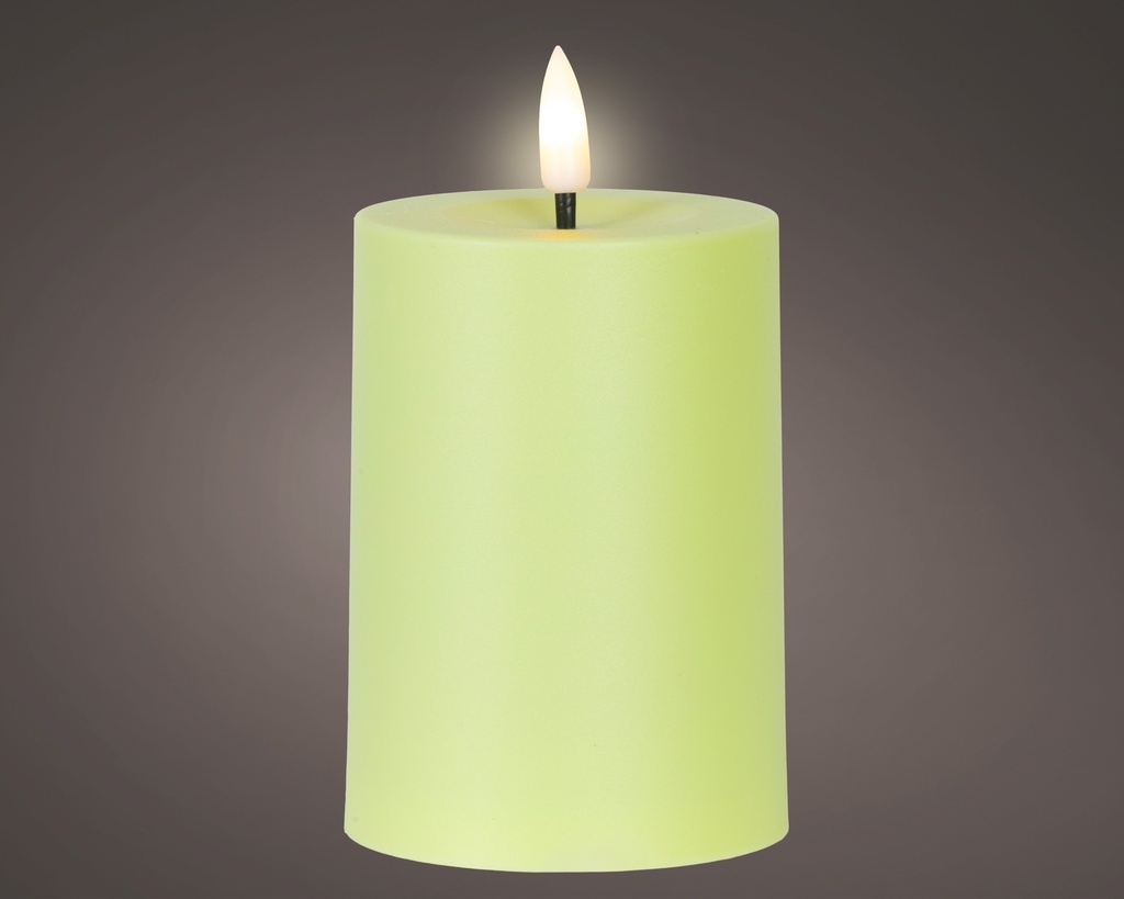Solar Kerze Apfelgrün