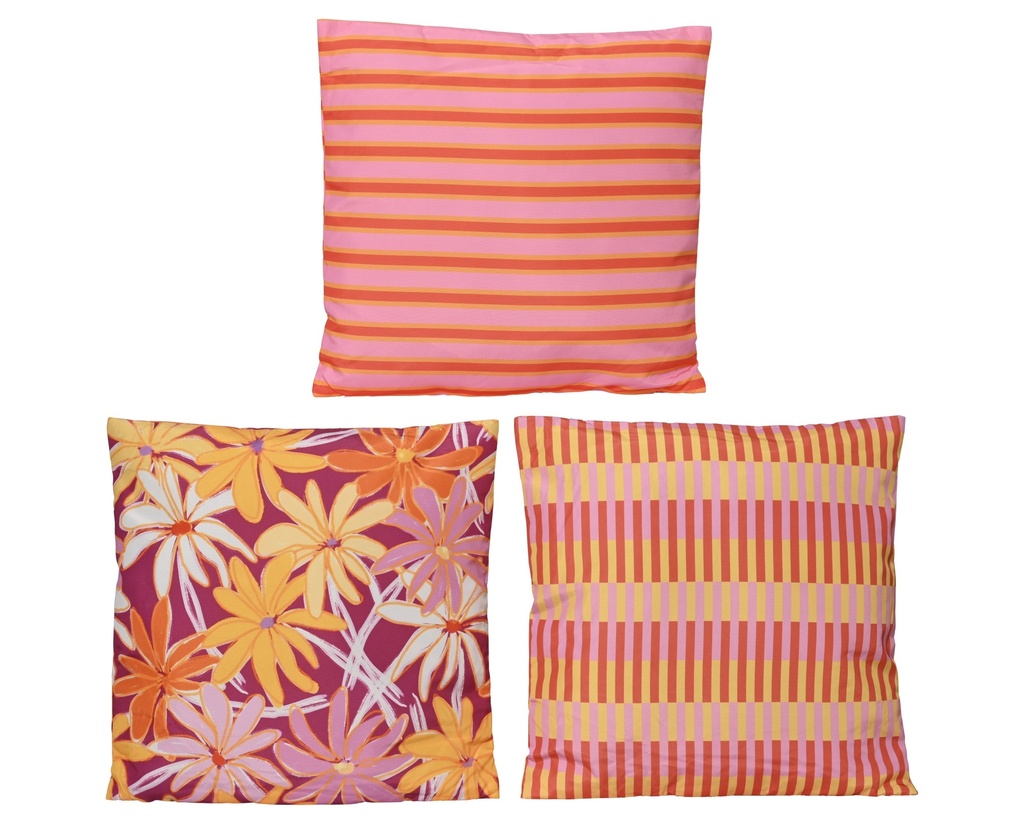 Outdoorkissen bunt 45x45 cm
