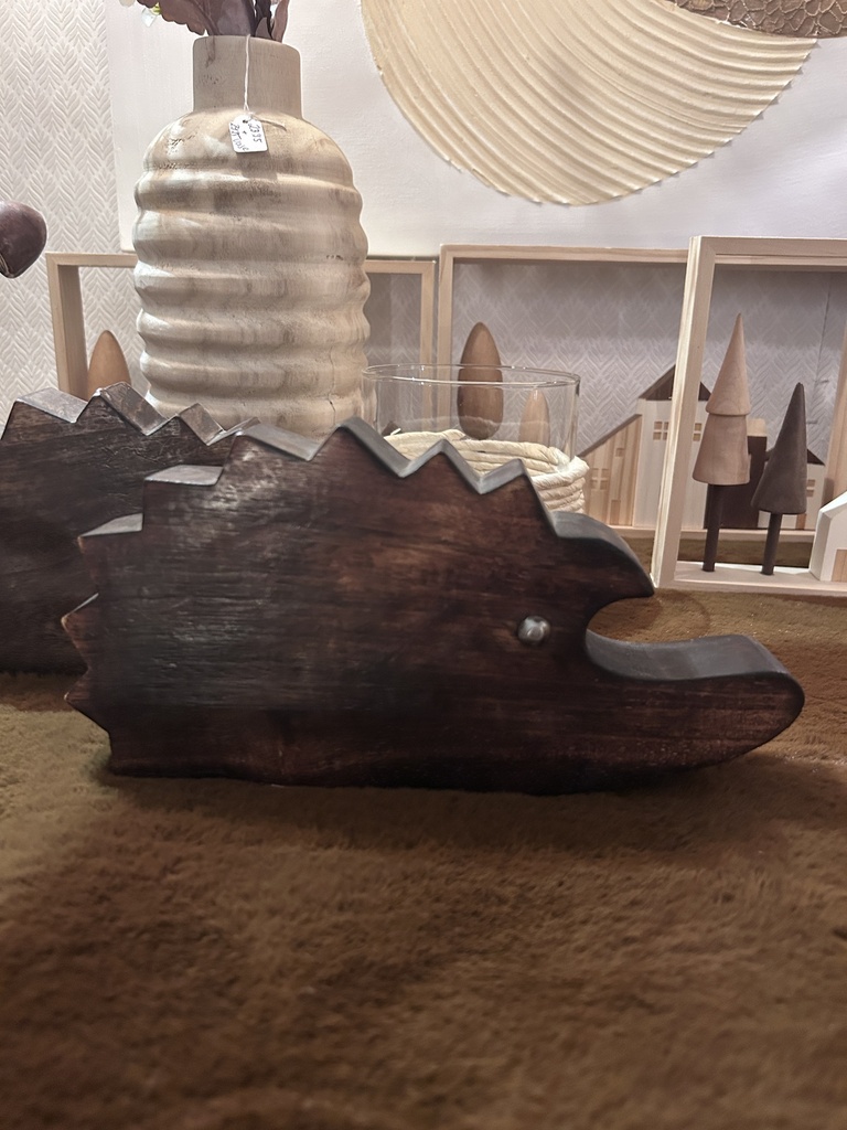 Igel aus Holz