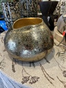 Metallschale gehämmert
