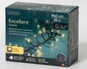 LED Lichterkette mit Funktion soft Gold