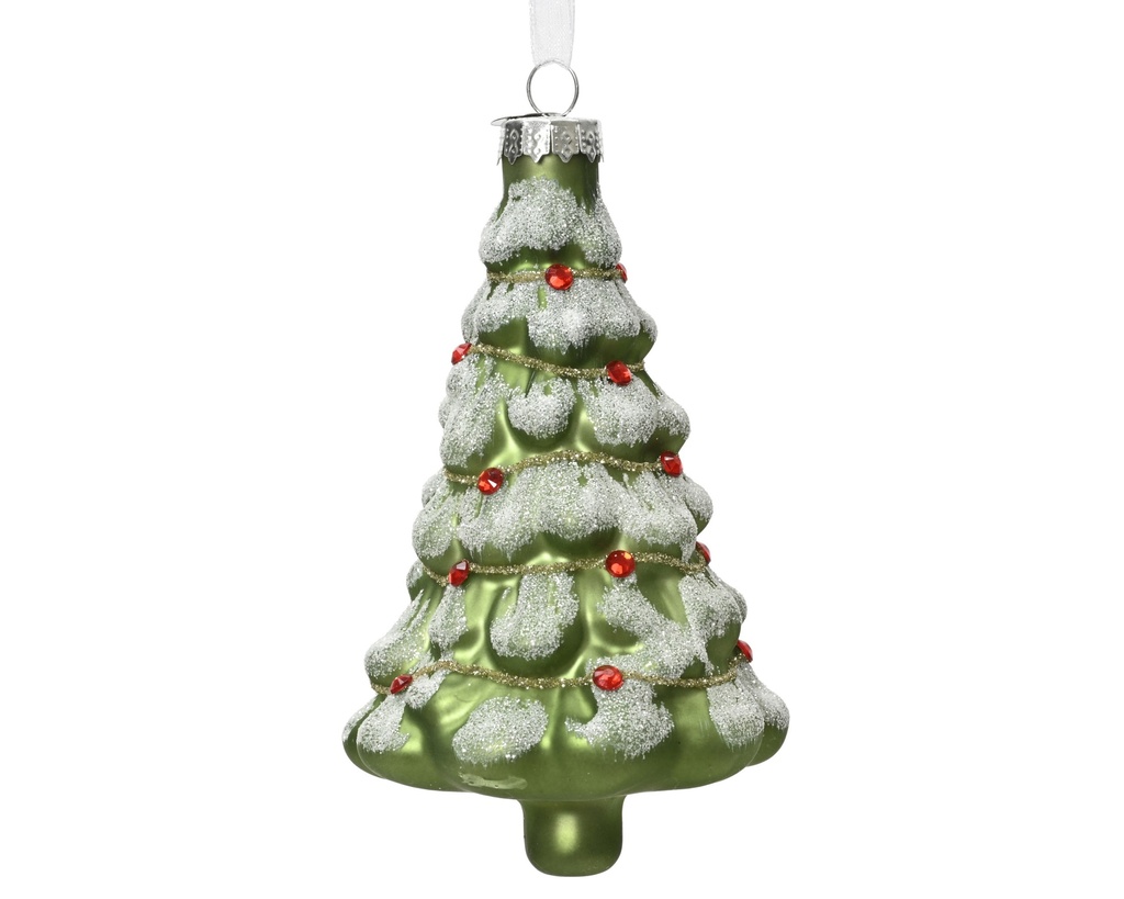 Weihnachtsbaum zum Hängen grün